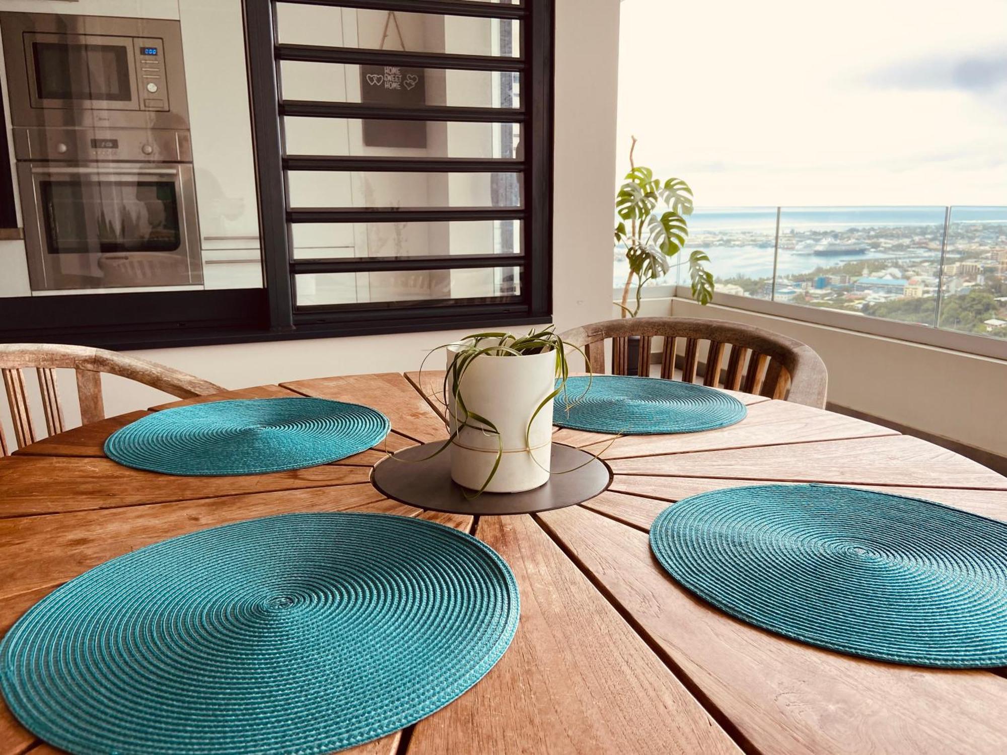 Meherio - Bel Appartement Vue Mer A Tahiti Papeete  Exteriör bild